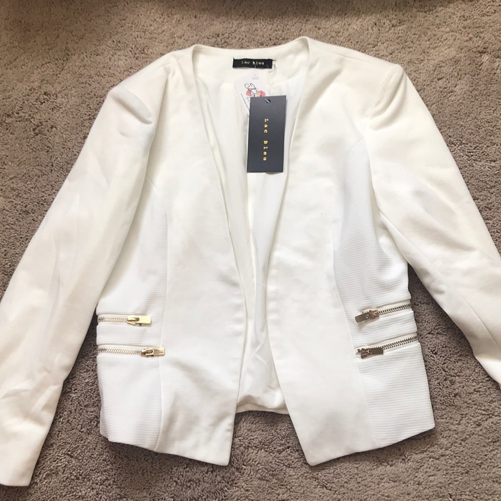 Brand New! White Blazer
